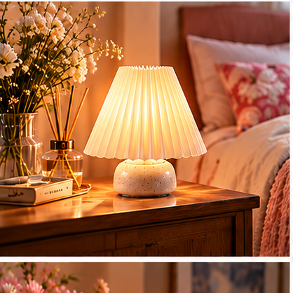 TLIFEY® Pleated Glow Mini Table Lamp