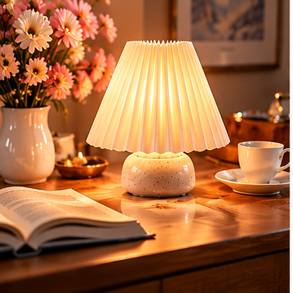 TLIFEY® Pleated Glow Mini Table Lamp