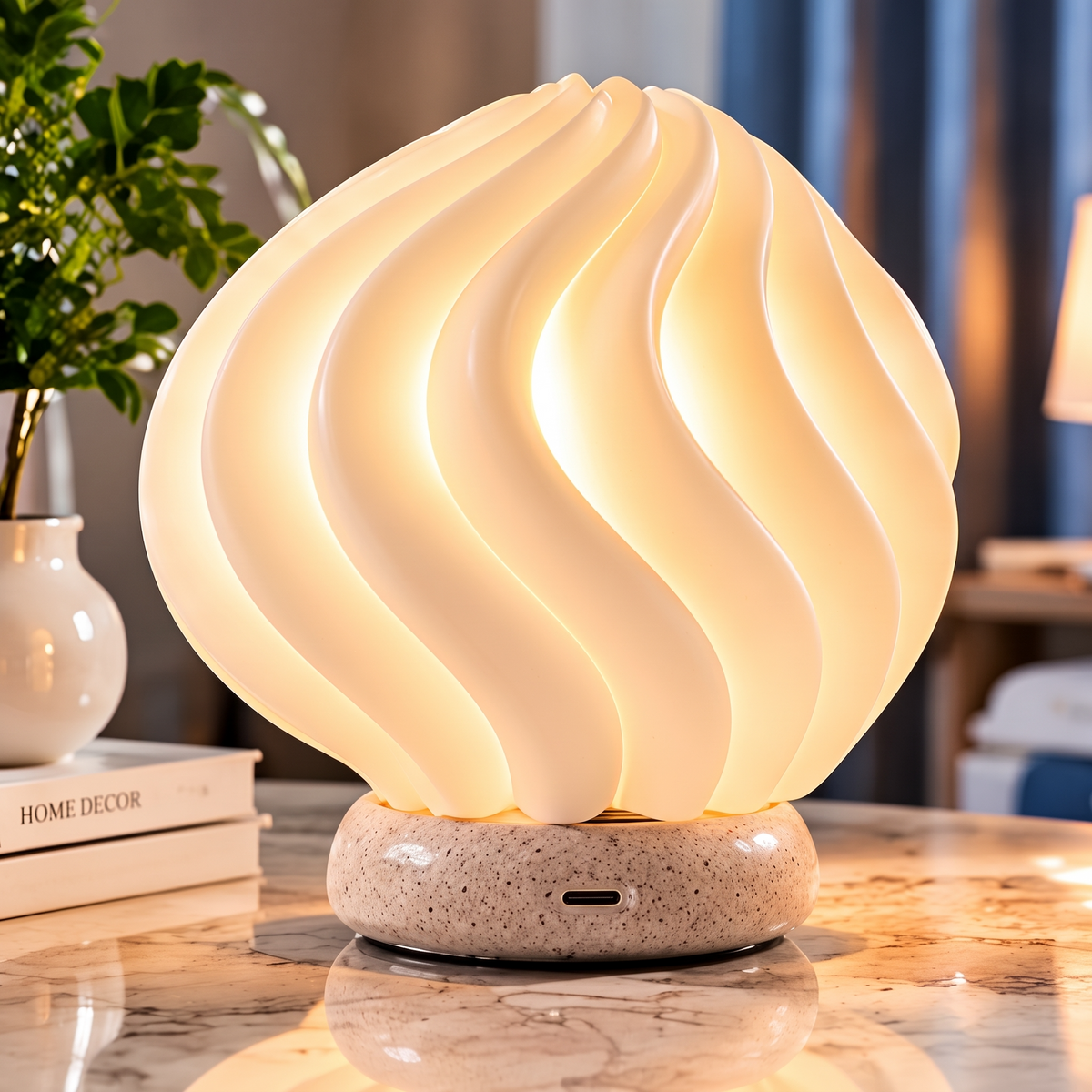 TLIFEY® Ripple Glow Mini Sculptural Lamp