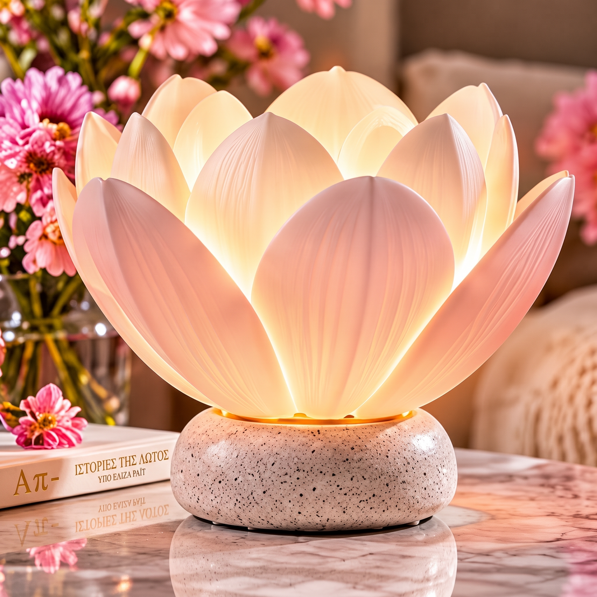 TLIFEY® Bloom Glow Mini Sculptural Lamp