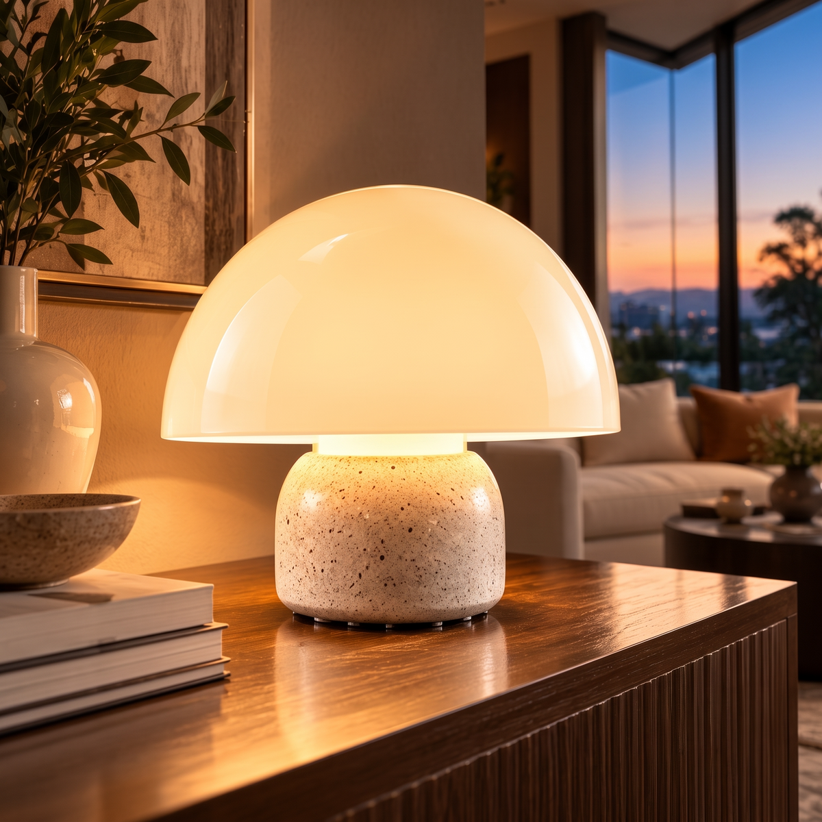 TLIFEY® Dome Glow Mini Table Lamp