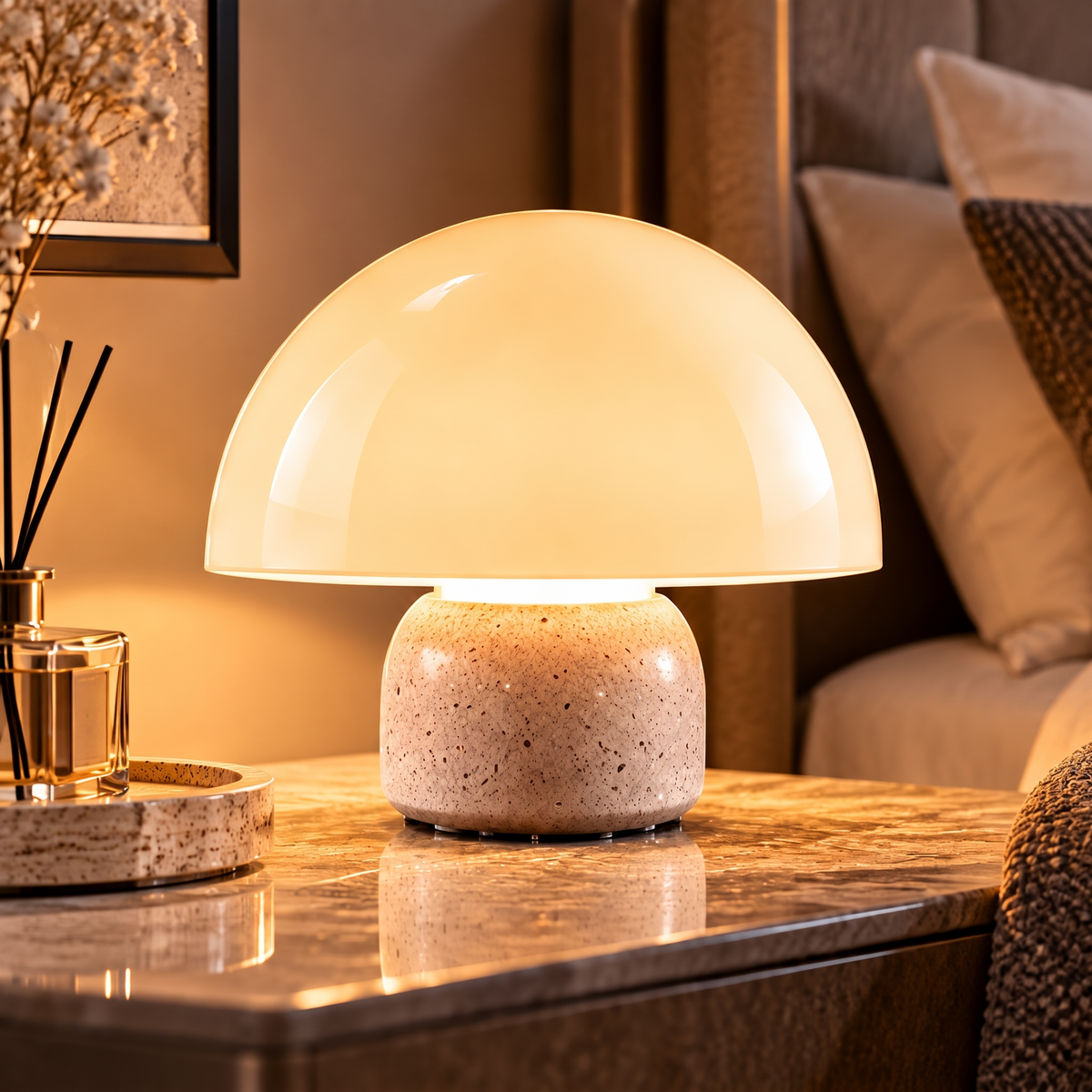 TLIFEY® Dome Glow Mini Table Lamp