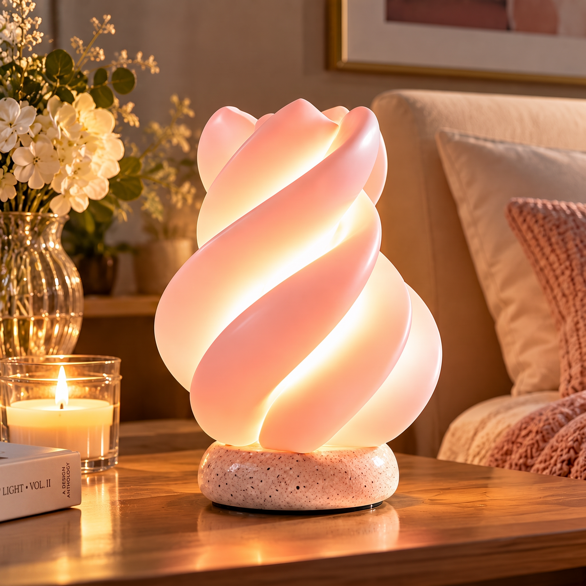 TLIFEY® Twist Glow Mini Sculptural Lamp
