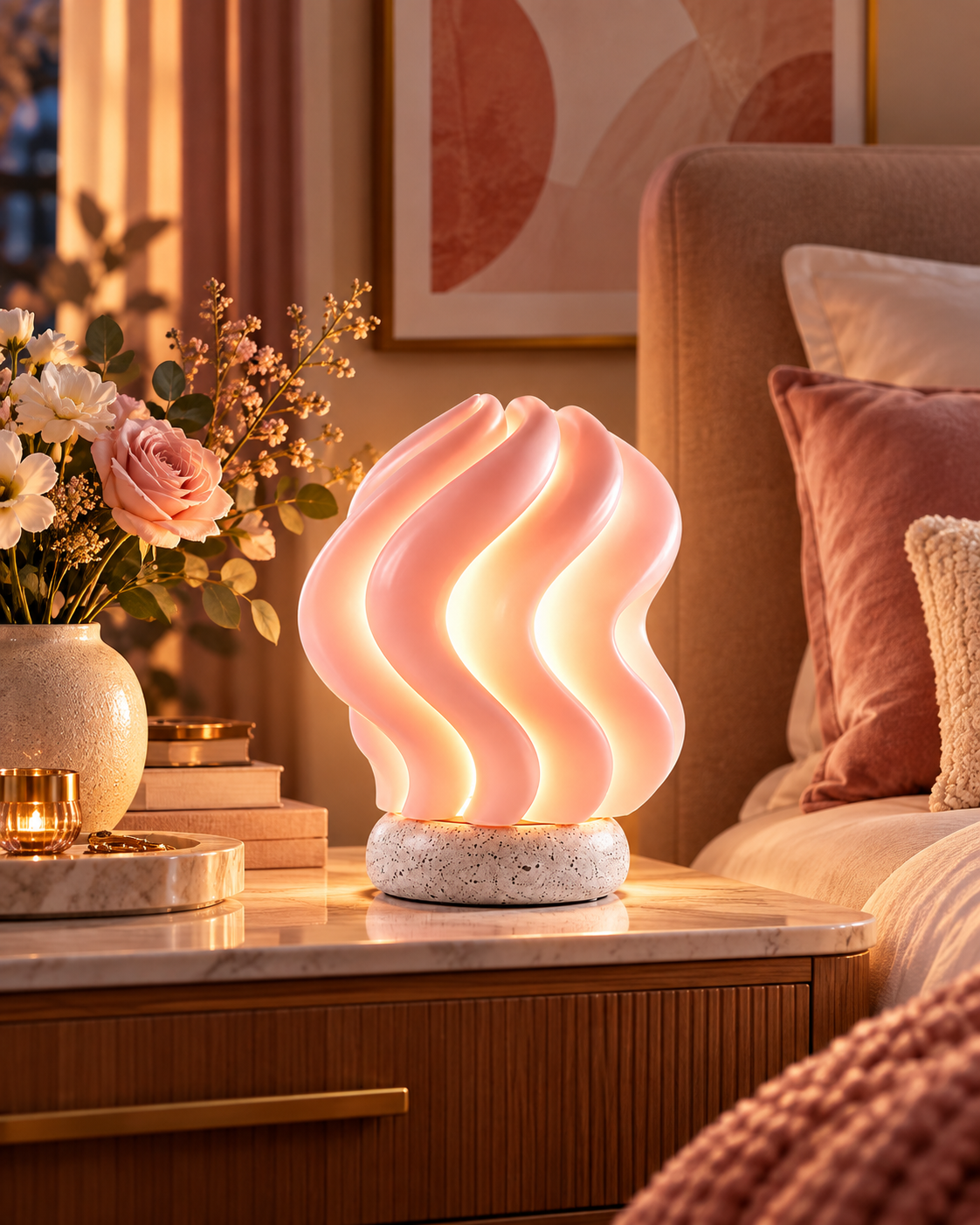 TLIFEY® Wave Glow Mini Sculptural Lamp